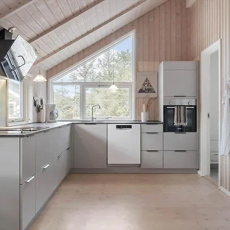 度假居 140-harboore-nautilusvej-2-a 哈博尔